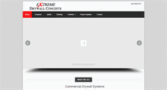 Desktop Screenshot of extremedrywallconcepts.com
